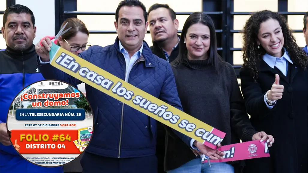 Presupuesto Participativo 2026: en Lerdo de Tejada, esta secundaria busca construir su domo