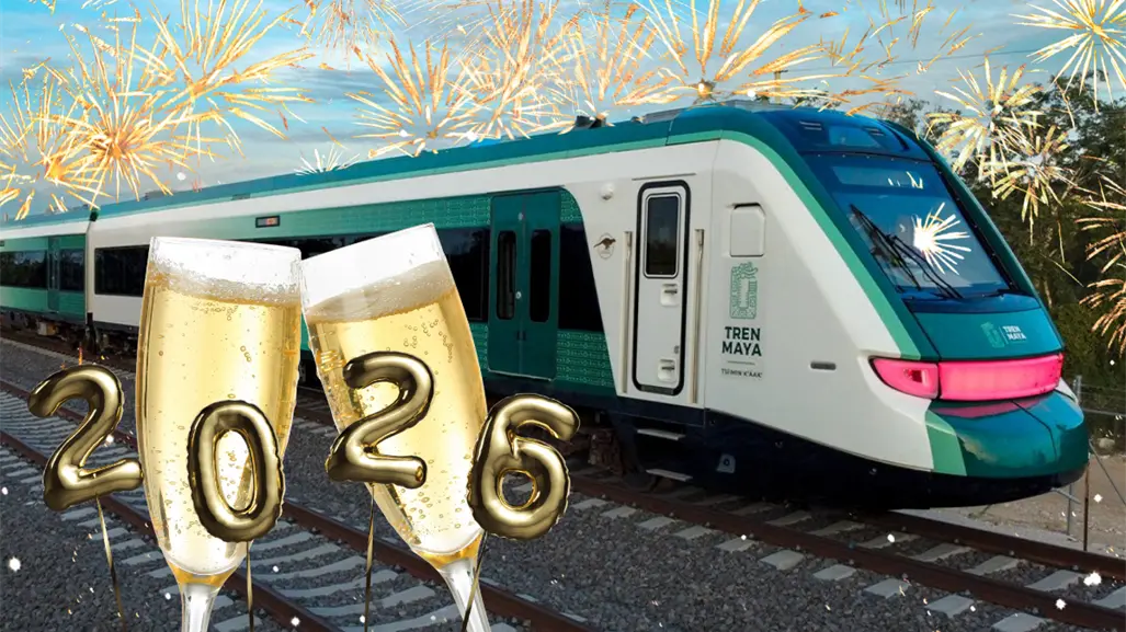 Expreso de Año Nuevo en el Tren Maya: ¿Qué incluye el paquete de 4 días y 3 noches?