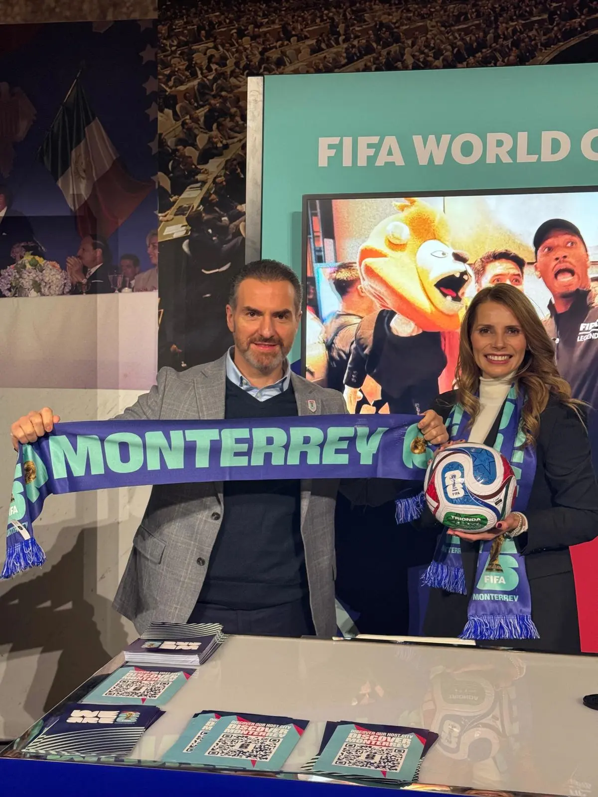 imagen recuadro El alcalde de Monterrey, Adrián de la Garza, se encuentra ya en Washington, D.C.. Foto: Cortesía.