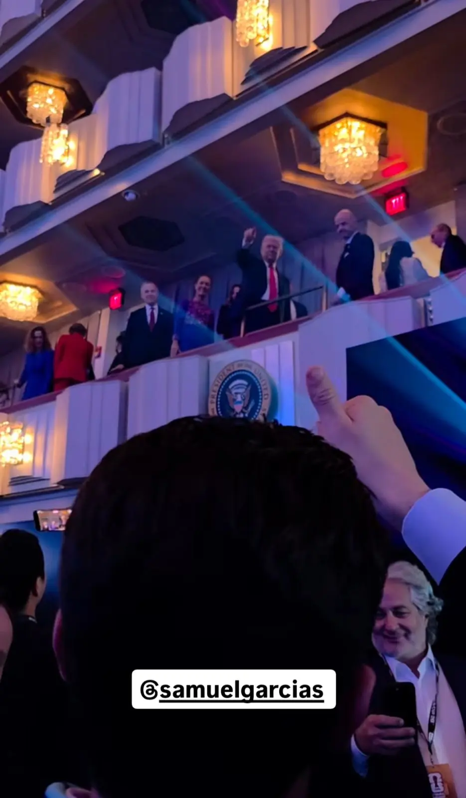 imagen recuadro Captura de pantalla de historia Foto: Instagram Mariana Rodríguez