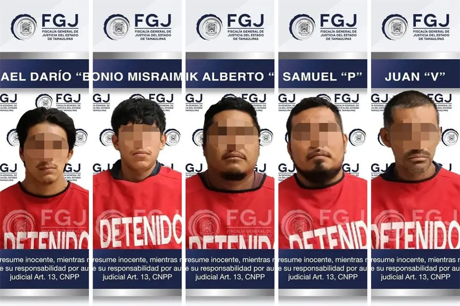 Cae banda de delincuentes por robo de fibra óptica en Tampico