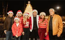 Con cientos de familias se enciende el pino de navidad gigante de Matamoros Con cientos de familias se enciende el pino de navidad gigante de Matamoros