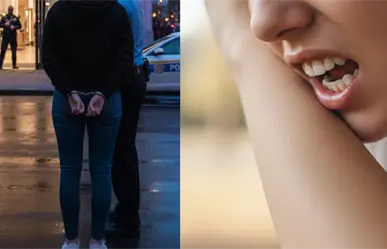 Mujer es detenida por presuntamente morder y robar a un empleado en la Alcaldía Cuauhtémoc