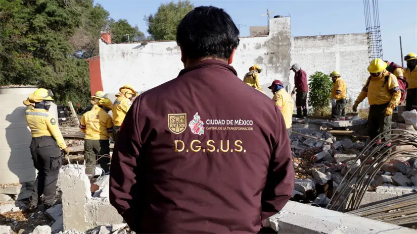imagen recuadro Presencia de instancias gubernamentales ante la desmantelación de construcciones | Gobierno de la Ciudad de México