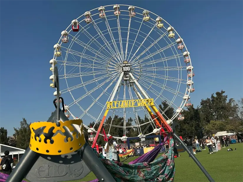 imagen recuadro Rueda en un concierto de la CDMX. Foto: Especial