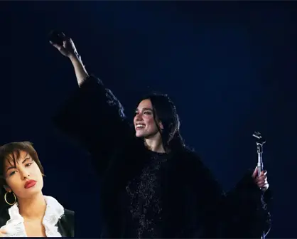 Dua Lipa revive Selena en su última noche en CDMX, ¡VIDEO!
