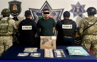 SSC Detiene al "Danone", presunto jefe del CJNG en Quintana Roo
