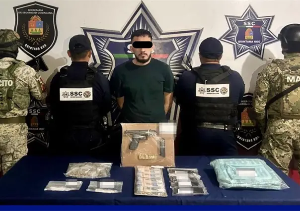 SSC Detiene al "Danone", presunto jefe del CJNG en Quintana Roo