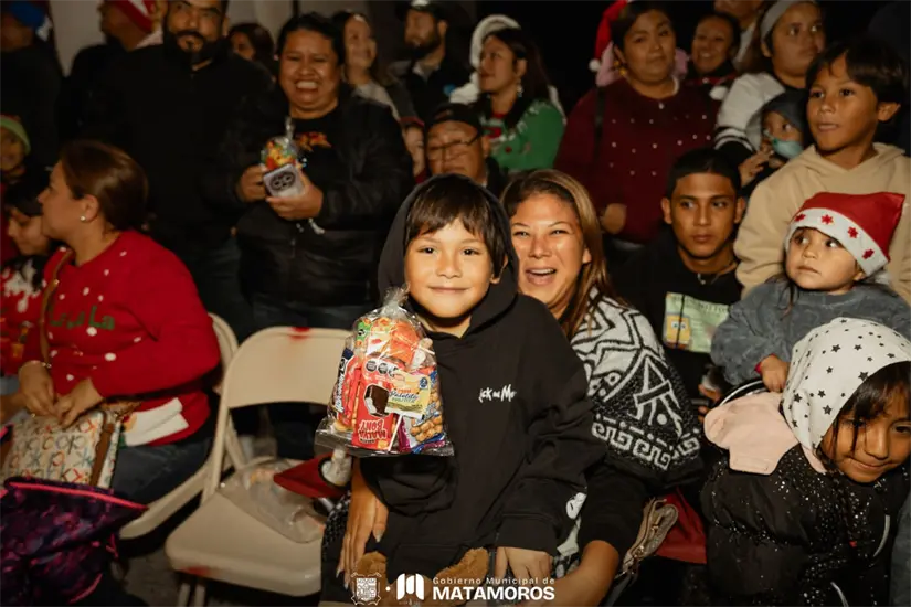 Desfile navideño Foto: Gobierno municipal de Matmoros