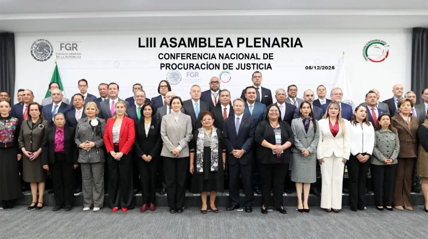 FGR y Embajada de Estados Unidos acuerdan desmantelar organizaciones criminales en México. Foto: X (@ErnestinaGodoy_)