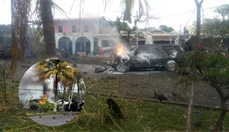 Explosión de coche bomba en Michoacán, deja 2 muertos y 7 heridos