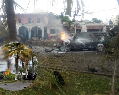 Explosi&oacute;n de coche bomba en Michoac&aacute;n, deja 2 muertos y 7 heridos