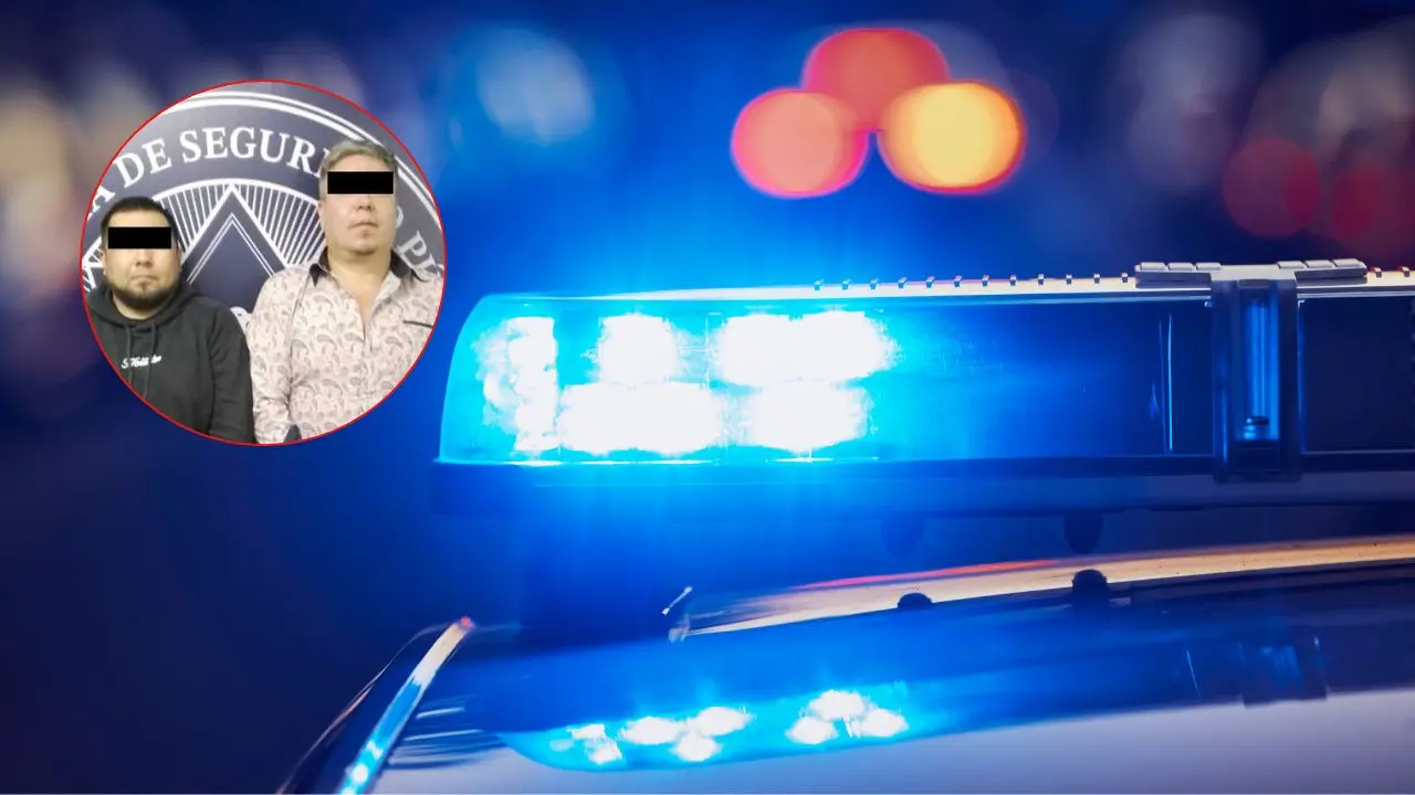 Los individuos fueron identificados como Gastón “N”, de 44 años, y Rudy “N”, de 42 Foto: Policía de San Pedro