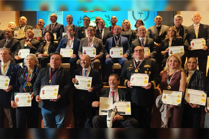 imagen recuadro La edición 2025 de la Medalla Corazón Puro. Foto: Fundación Internacional para la Investigación Científica y de la Salud