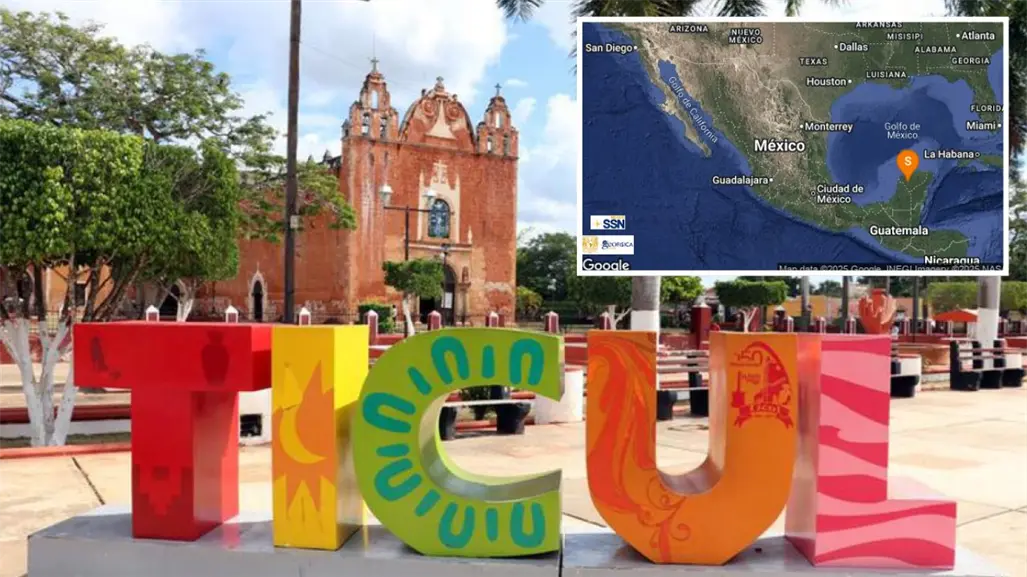 Nuevo sismo en Ticul: tercer movimiento telúrico en menos de 24 horas en Yucatán