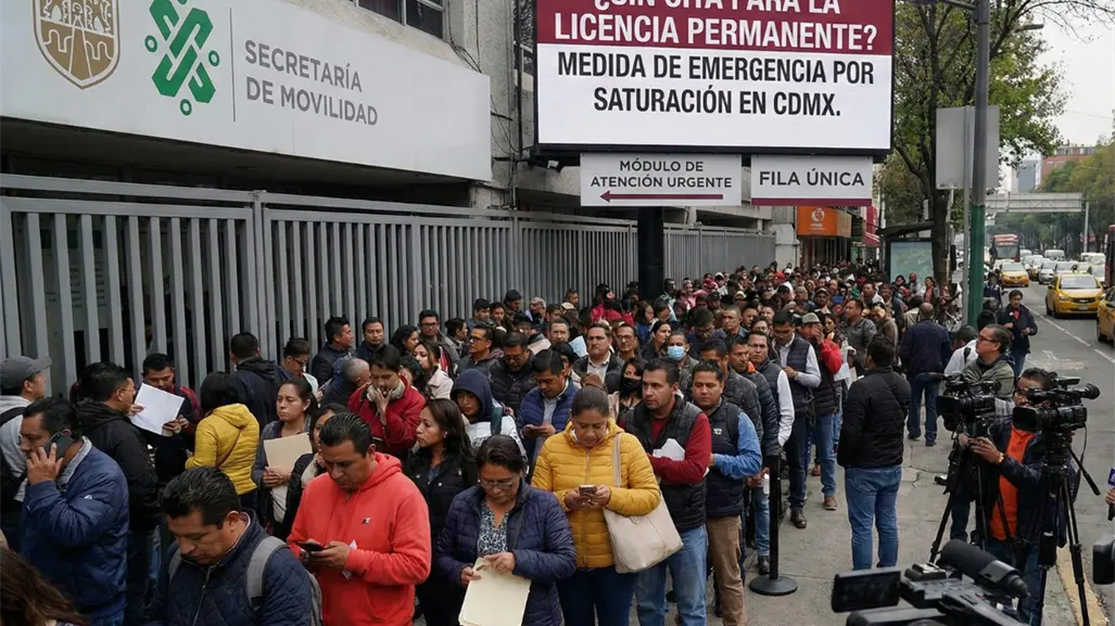 ¿Sin cita para la licencia permanente? Semovi activa medida de emergencia por saturación en CDMX
