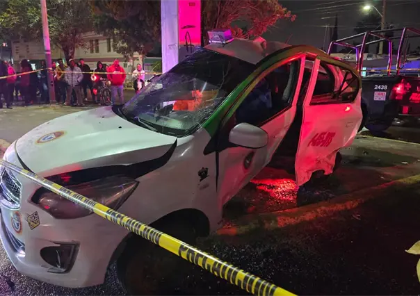 FOTOS | Muere taxista en impresionante choque al sur de Durango