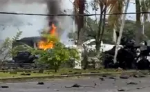 Explosión de coche bomba en Michoacán es investigada como terrorismo por la FGR