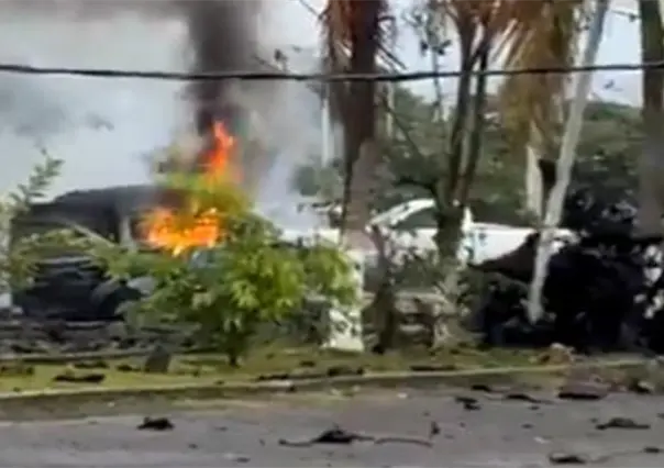 Explosi&oacute;n de coche bomba en Michoac&aacute;n es investigada como terrorismo por la FGR