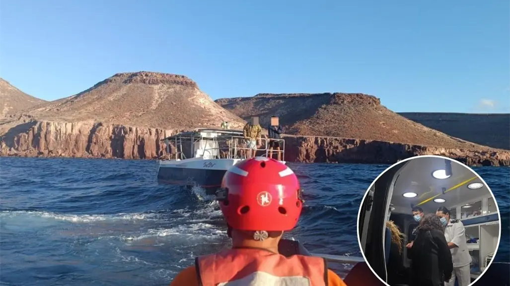 5 extranjeros son rescatados tras extraviarse mientras buceaban en Isla Espíritu Santo