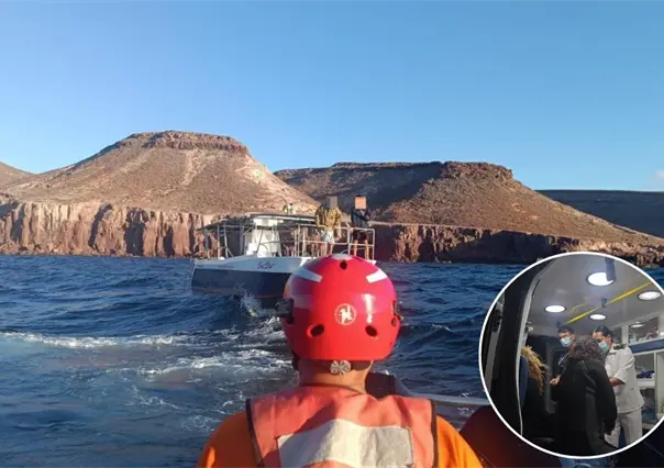 5 extranjeros son rescatados tras extraviarse mientras buceaban en Isla Espíritu Santo