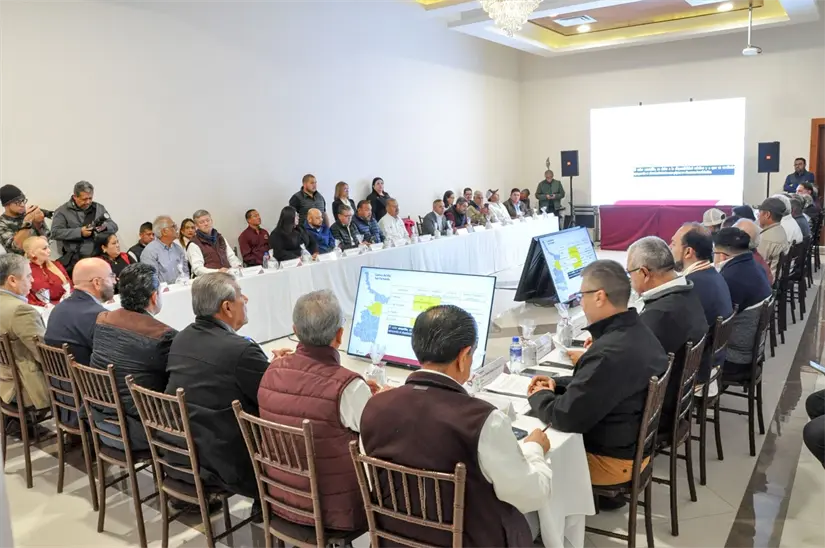 imagen recuadro Alerta hídrica en 13 municipios de Tamaulipas que se encuentran en semáforo rojo. FOTO | Gobierno de Tamaulipas