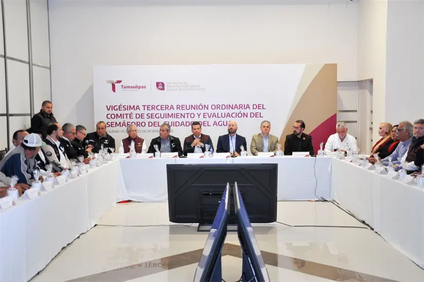 imagen recuadro Alerta hídrica en 13 municipios de Tamaulipas que se encuentran en semáforo rojo. FOTO | Gobierno de Tamaulipas