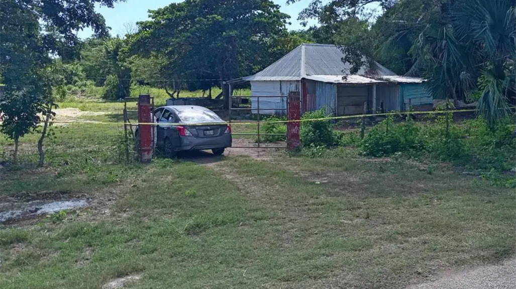 Investigan homicidio en Campeche tras hallazgo de cuerpo baleado dentro de un auto en Chiná