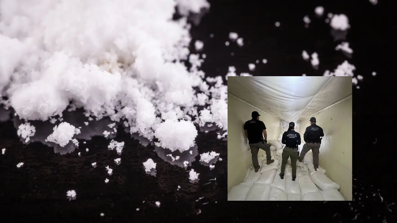 Autoridades de Sinaloa aseguran 320 kilos de metanfetamina | Foto: x -@OHarfuch |
