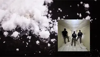 Autoridades en Sinaloa capturan a responsables de transportar 320 kilos de metanfetamina