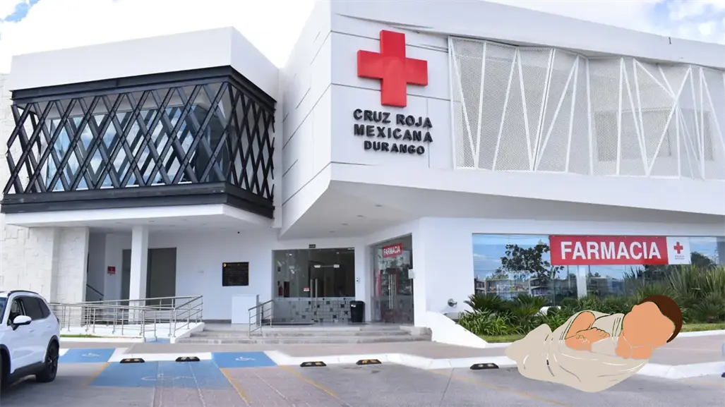 ¿Abandonaron un bebé en la Cruz Roja de Durango? Esto se sabe