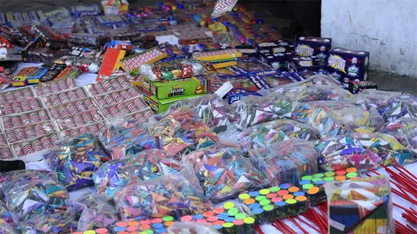 Autoridades aseguraron más de una tonelada de pirotecnia en dos puntos del municipio. Foto: Gobierno de Guadalupe