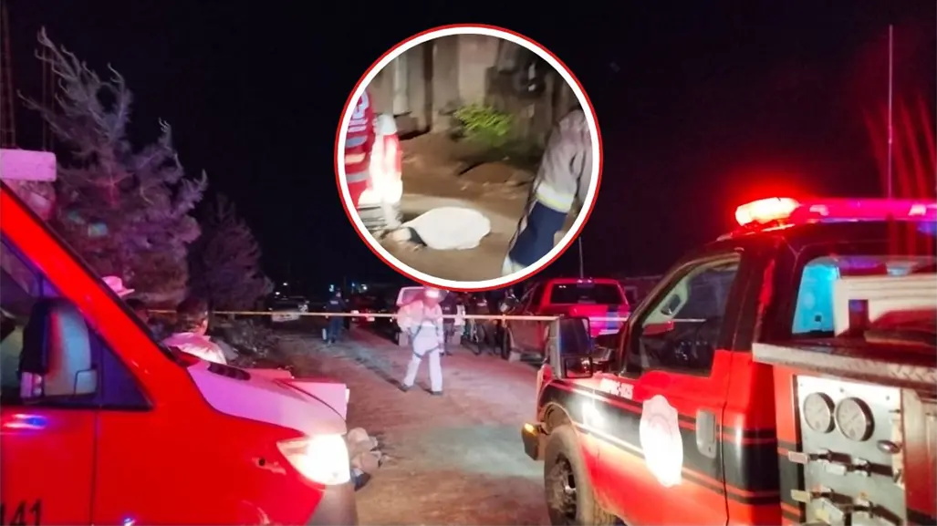 Choca un poste de CFE, sufre descarga eléctrica y muere cerca de una maquila de Durango