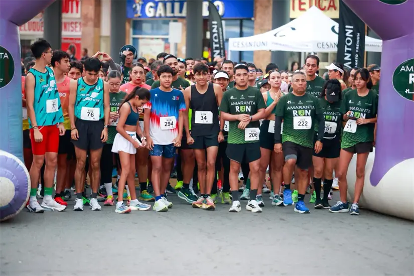 imagen recuadro Gran Éxito en la Primera Edición de la Amaranta Run 5K y 3K en Ciudad Victoria. FOTO | Facebook Amaranta Residencial