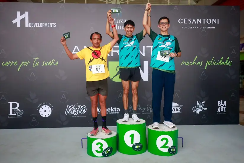 imagen recuadro Gran Éxito en la Primera Edición de la Amaranta Run 5K y 3K en Ciudad Victoria. FOTO | Facebook Amaranta Residencial