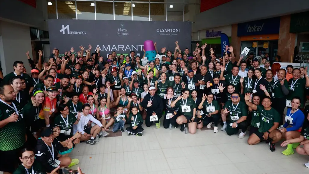 Éxito rotundo la primera edición de la Amaranta Run 5K y 3K superó expectativas y unió a la comunidad runner