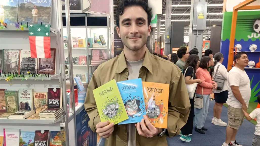 "Llené una maleta de libros y me lancé": Pavo Goff y su travesía para llevar su obra a la FIL 2025