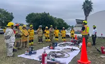 Protección Civil Estatal capacita a cuerpos de emergencia en extracción vehicular avanzada