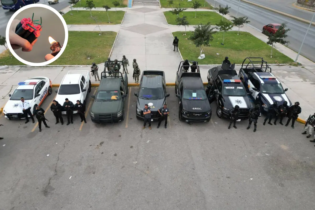 Torreón arma operativo “Pirotecnia 2025”; buscan evitar accidentes en Navidad. Foto: Gobierno de Torreón