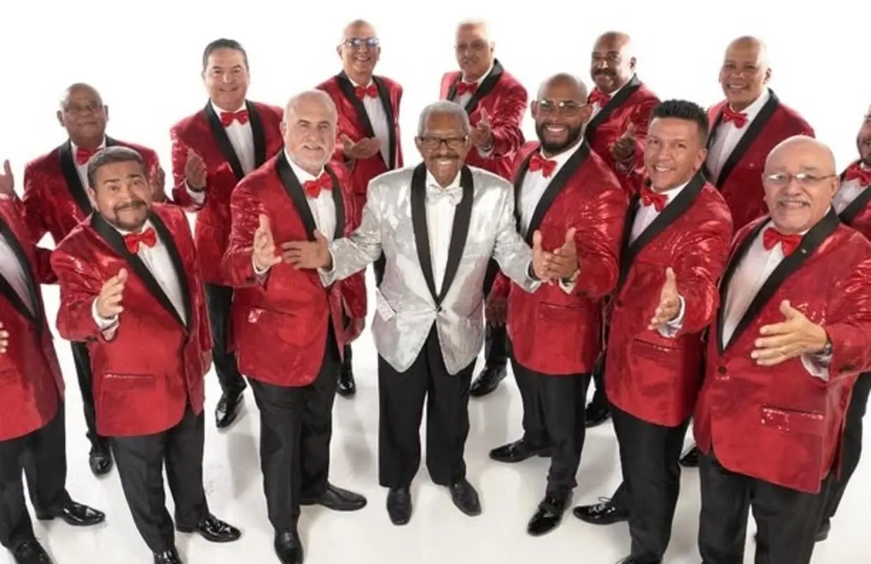 Rafael Ithier junto al gran Combo de Puerto Rico Foto: IG @elgrancombodepuertorico