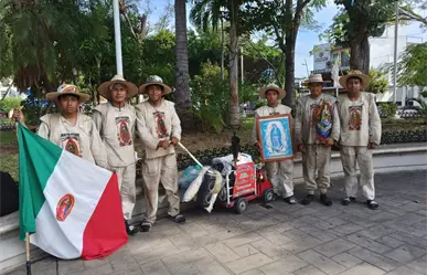 Peregrinaciones Guadalupanas recorren carreteras de Chiapas