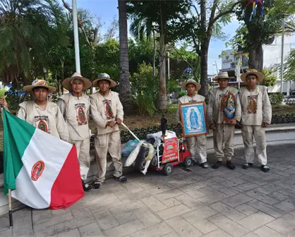 Peregrinaciones Guadalupanas recorren carreteras de Chiapas