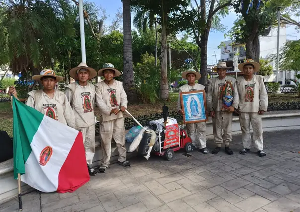 Peregrinaciones Guadalupanas recorren carreteras de Chiapas