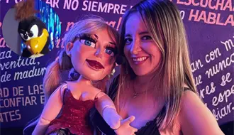 La ventrílocua Andrea Cantú pide apoyo tras el robo de sus muñecos en Monterrey