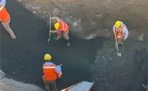 Agua y Drenaje de Monterrey concluye reparación de la tubería de 48 pulgadas en el boulevard Miguel de la Madrid Agua y Drenaje de Monterrey concluye reparación de la tubería de 48 pulgadas en el boulevard Miguel de la Madrid