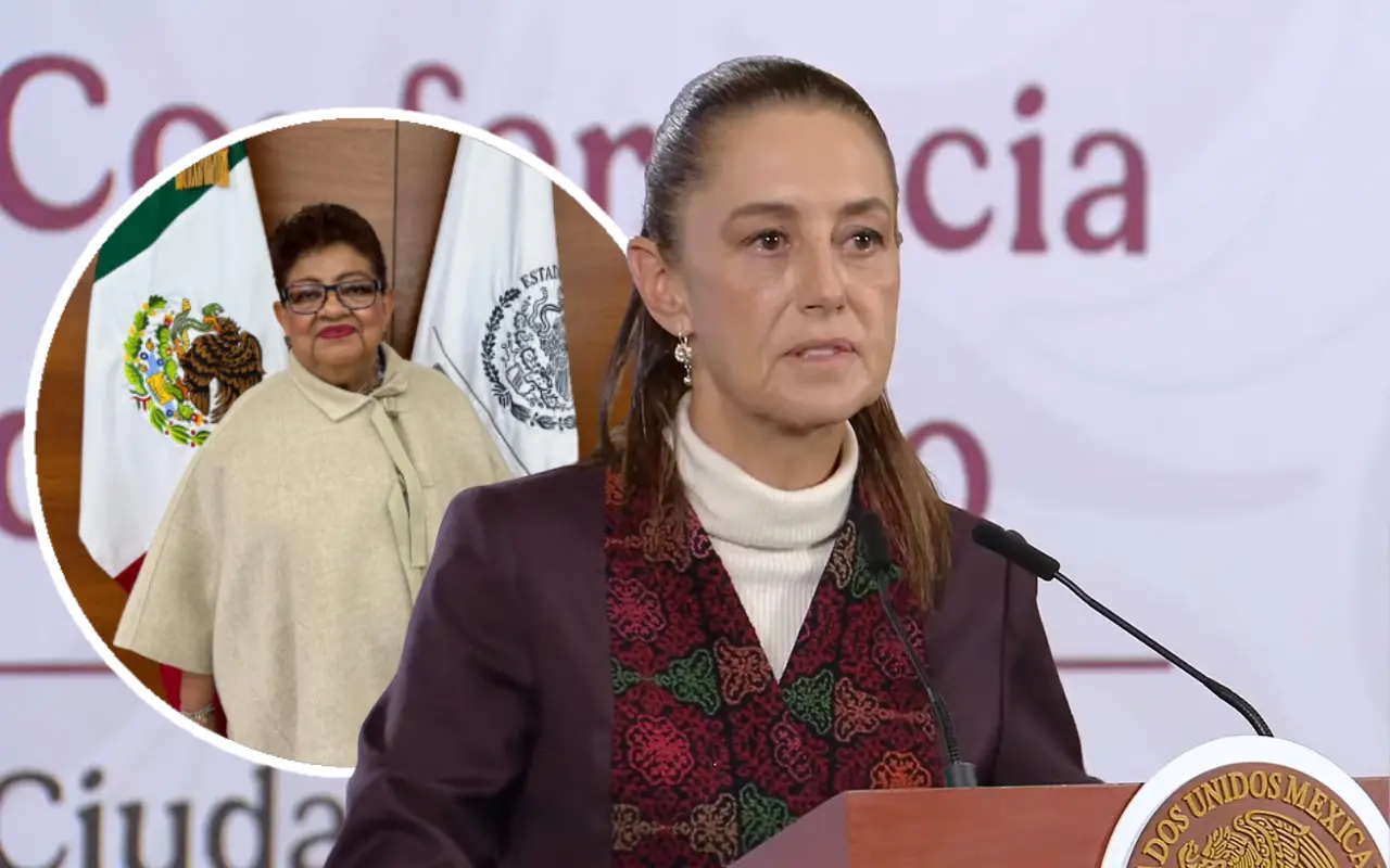 La presidenta Claudia Sheinbaum y Ernestina Godoy Ramos, titular de la FGR. Foto: X (@ErnestinaGodoy_) / Captura de pantalla: YouTube (Claudia Sheinbaum)