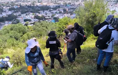 Descubren restos humanos en Topilejo durante búsqueda de desaparecidos en el Ajusco, CDMX
