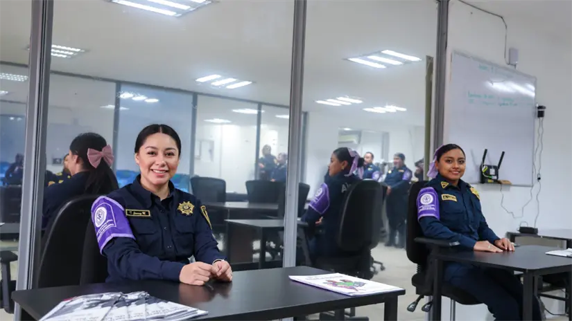 Inauguración de la Estación de Policía Especializada de Género, policías mujeres | Gobierno de la Ciudad de México