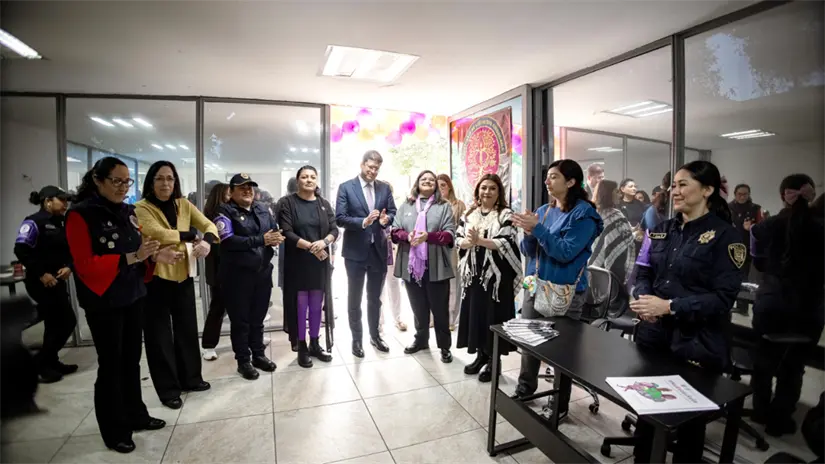 Inauguración de la Estación de Policía Especializada de Género en Tlatelolco en CDMX | Gobierno de la Ciudad de México