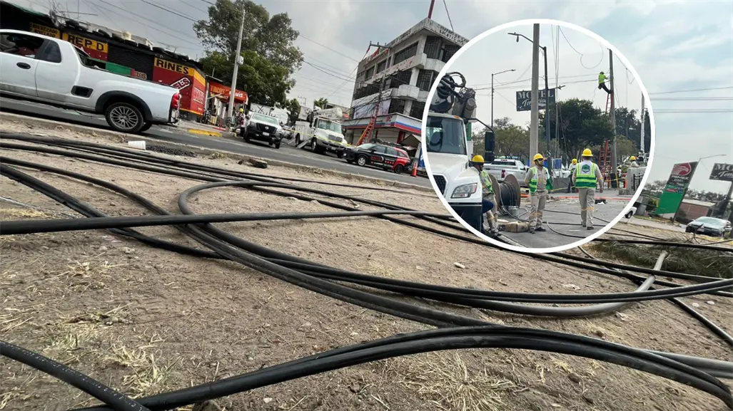 Restablecen suministro eléctrico en Iztapalapa tras derribo de postes y cables de alta tensión